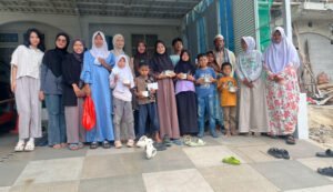 Bersama panti asuhan alfarid